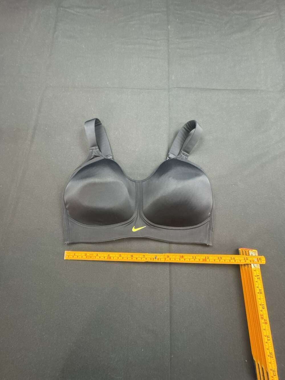 Nike Pro Hero Dri-FIT High Support Sports Bra Black 38E